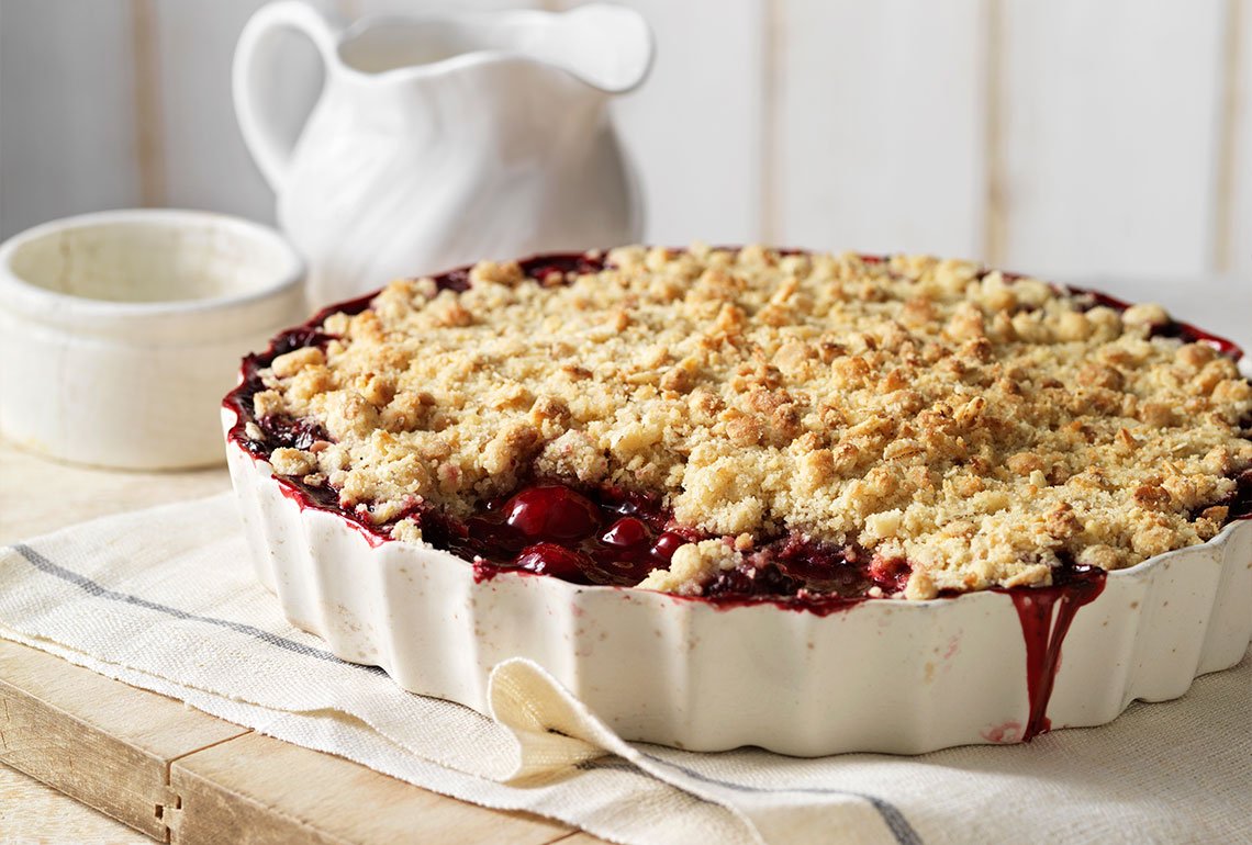 El secreto para un crumble perfecto en pays y tartas